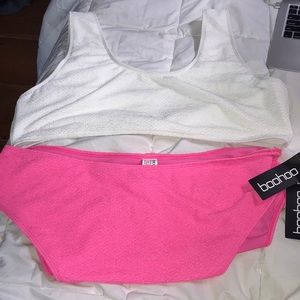 BRAND NEW HIGH WAISTED BIKINI BOOHOO